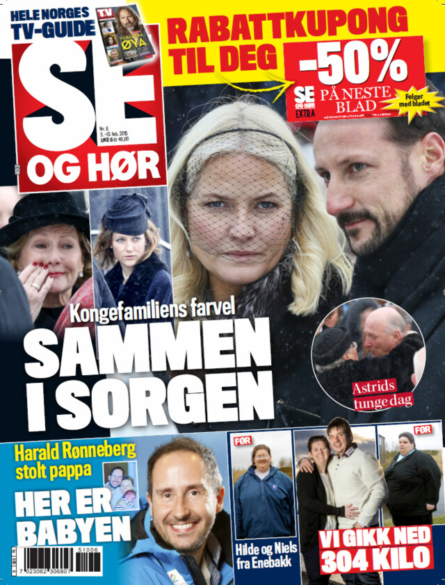 I SALG NÅ: I ukens Se og Hør kan du lese mer om paret, og se flere eksklusive bilder. I SALG NÅ: I ukens Se og Hør kan du lese mer om paret, og se flere eksklusive bilder.